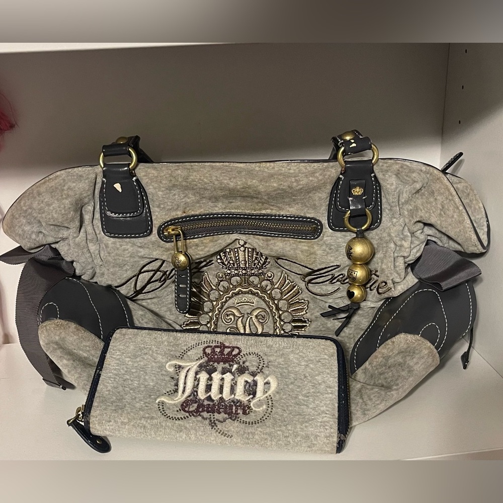 Vintage juicy couture bag and wallet